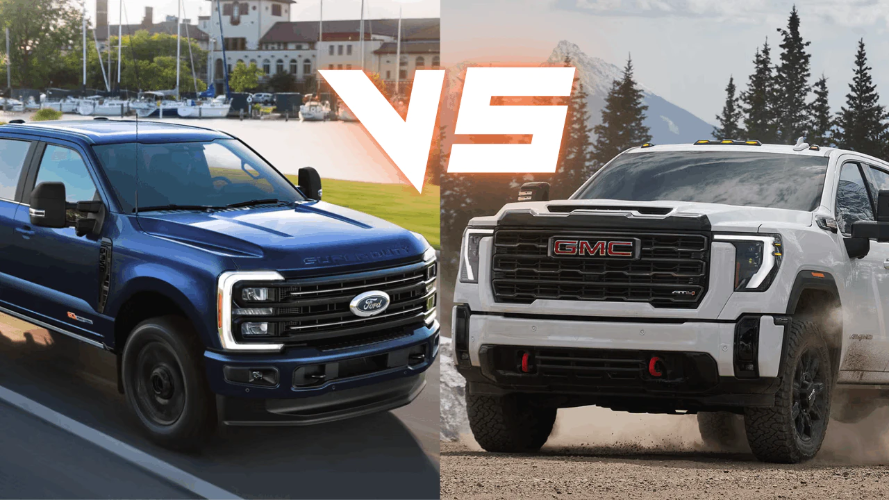 Ford Super Duty vs GMC Sierra HD